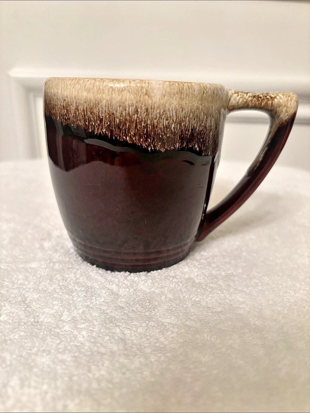 Pfaltzgraff  282 Stoneware Mug Brown & Cream